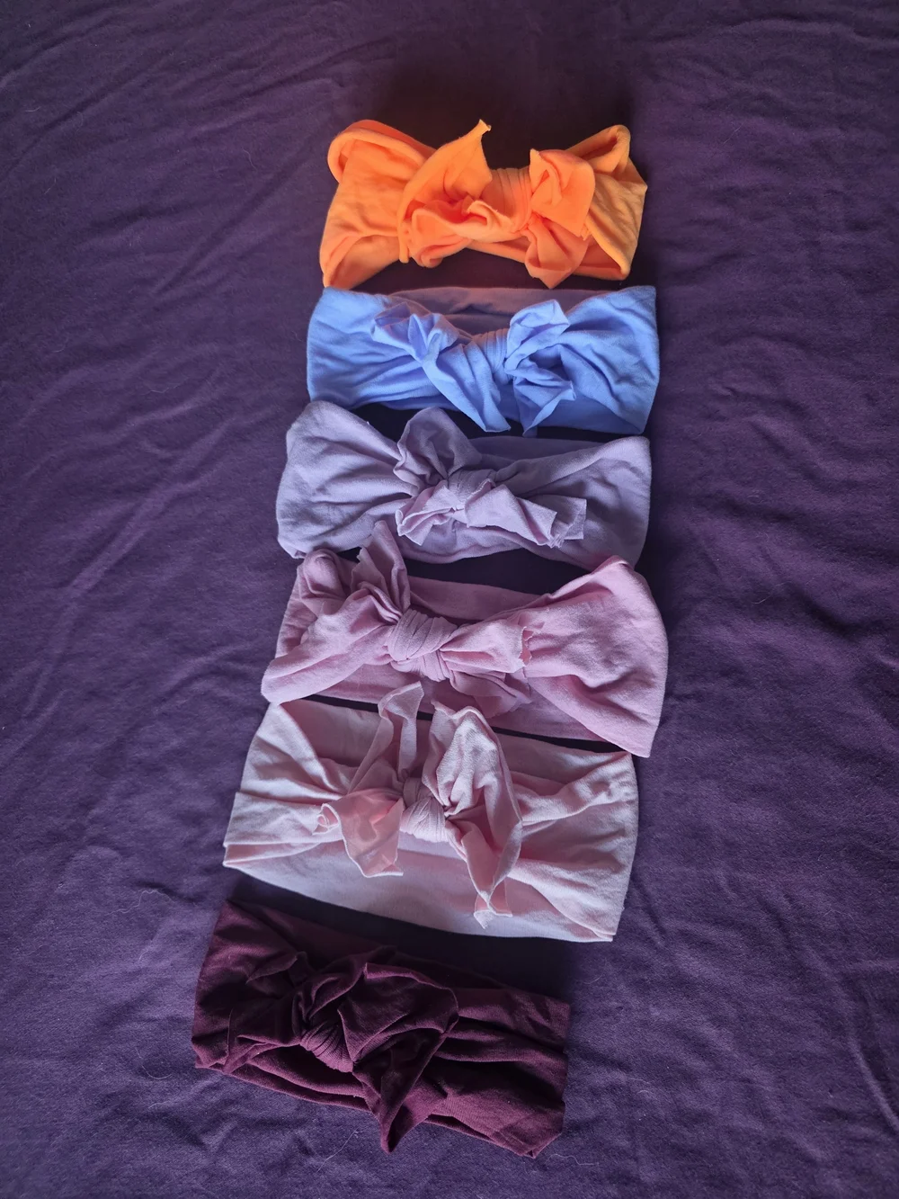 Baby Stretch Bow Headbands - Multi Color Set